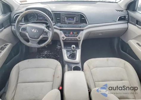 2017 Hyundai Elantra Se from USA, damaged, VIN 5NPD74LF5HH160779